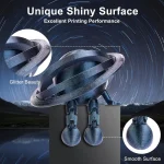 PLA Filament 1.75mm +/- 0.02mm Burnt Titanium, Color Changeable 3D Printer Filament 1kg (2.2lbs), Chameleon Changing Colors with Light, Perfectly Hide The Layer Line - 图片 3