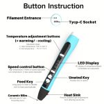 Factory Custom Hot Selling Educational Toys Diy Drawing 3d Printing Pens for Kids 3d Printer Pen Set Pla Filament 3d Pen - 图片 6