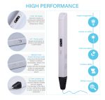 Factory Custom Hot Selling Educational Toys Diy Drawing 3d Printing Pens for Kids 3d Printer Pen Set Pla Filament 3d Pen - 图片 4
