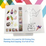 3D Drawing Book Featuring 40 Different Patterns, Perfect As a Birthday Or Christmas Gift, Complete with a Transparent Drawing Board for 3D Printing - 图片 6