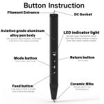 3D Printing Drawing Pen Set | Multi-Mode Craft Tool with LCD Screen & Accessories - 图片 5