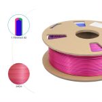 Silk Tri-Colors Coextrusion 3D Printer Filament 1Kg 1.75Mm Silk Gold-Green-Black Printing Plastic Rods 3D PLA Filament - 图片 7