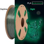 Shiny Glow in the Dark Blue/Green Starry Sky Pla Filament Flexible 3d Printing 1kg 1.75mm 3d Printer Pla Filament - 图片 2