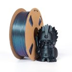 PLA Filament 1.75mm +/- 0.02mm Burnt Titanium, Color Changeable 3D Printer Filament 1kg (2.2lbs), Chameleon Changing Colors with Light, Perfectly Hide The Layer Line - 图片 9