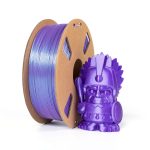 PLA Filament 1.75mm +/- 0.02mm Burnt Titanium, Color Changeable 3D Printer Filament 1kg (2.2lbs), Chameleon Changing Colors with Light, Perfectly Hide The Layer Line - 图片 8