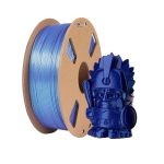 PLA Filament 1.75mm +/- 0.02mm Burnt Titanium, Color Changeable 3D Printer Filament 1kg (2.2lbs), Chameleon Changing Colors with Light, Perfectly Hide The Layer Line - 图片 6