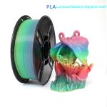 Luminous Rainbow Pla Filament Color Change Rainbow Multi Colored Flexible 3D Printing 1Kg 1.75Mm 3D Printer Pla Filament" - 图片 9