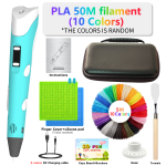 LCD Screen 3D Printing Pen Set | Multi-Mode Craft Tool with Complete Accessories