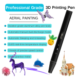 Factory Custom Hot Selling Educational Toys Diy Drawing 3d Printing Pens for Kids 3d Printer Pen Set Pla Filament 3d Pen - 图片 2