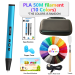 Factory Custom Hot Selling Educational Toys Diy Drawing 3d Printing Pens for Kids 3d Printer Pen Set Pla Filament 3d Pen