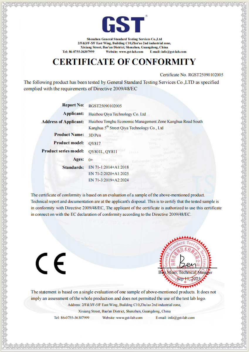 CE Certificate
