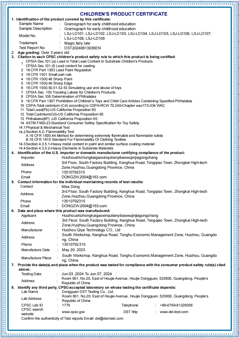 CPC Certificate